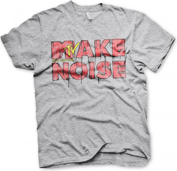 Make Noise MTV T-Shirt Heather-Grey