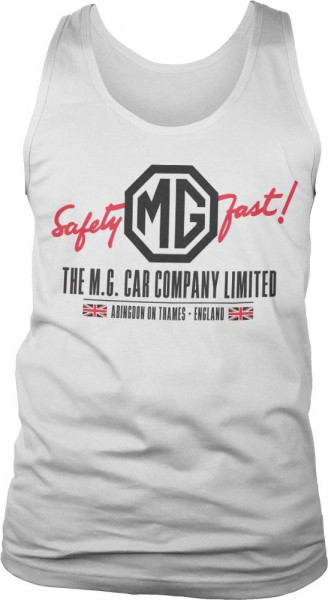 The MG Cars Co. England Tank Top White