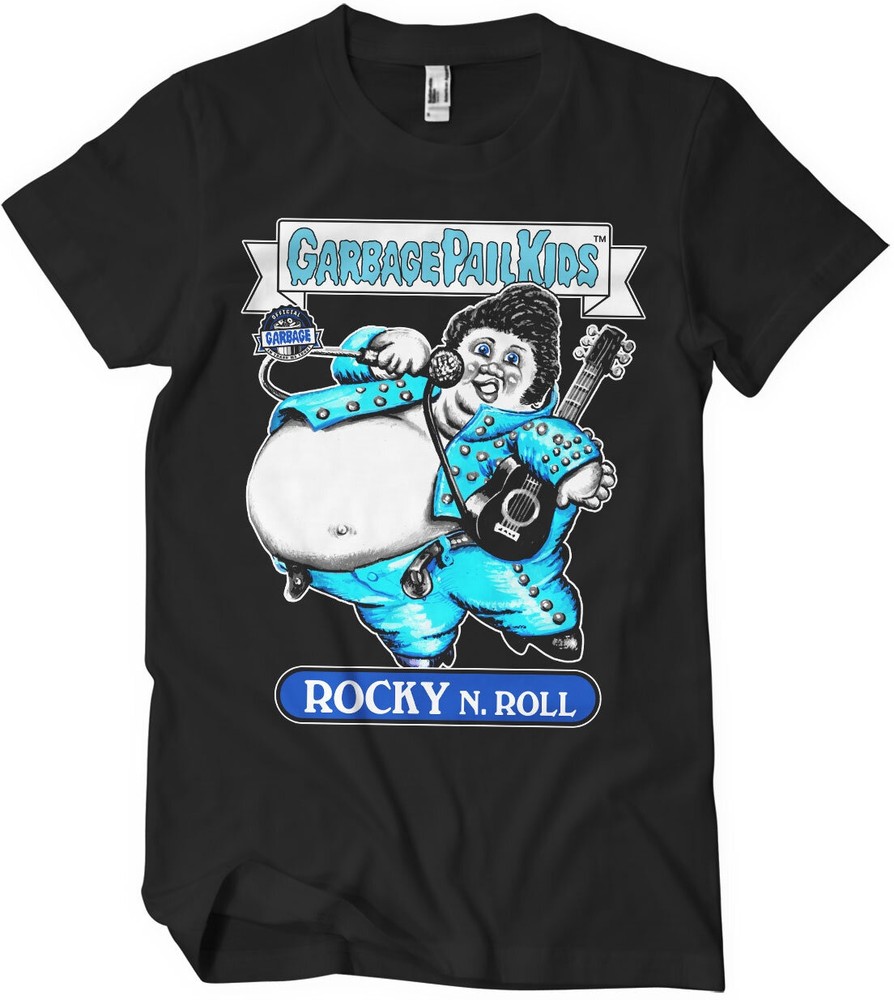 Garbage Pail Kids Rocky N. Roll T-Shirt Schwarz - Herren / Unisex