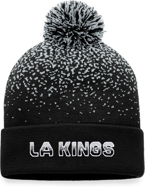 Fanatics Mütze Wintermütze Iconic Gradiant Beanie Cuff with Pom Los Angeles King 1346247