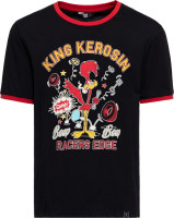 King Kerosin T-Shirt Vintage Ringer "Beep Beep" KKU41053