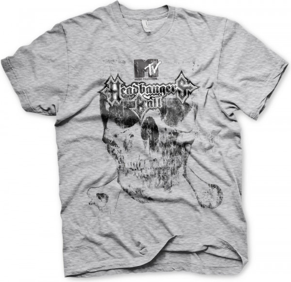 MTV Headbangers Ball T-Shirt Heather-Grey