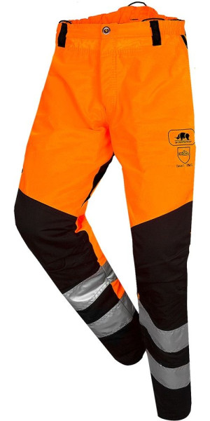 SIP Bundhose Schnittschutzhose, Klasse 1 Typ A 1RQ1 Neonorange/Schwarz-XL