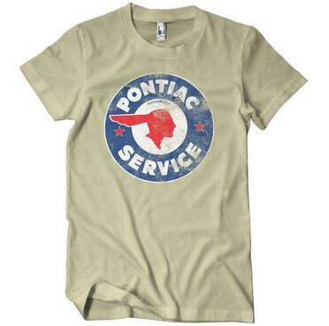 Pontiac T-Shirt Service Logo T-Shirt GM-1-PONT001-H50-7