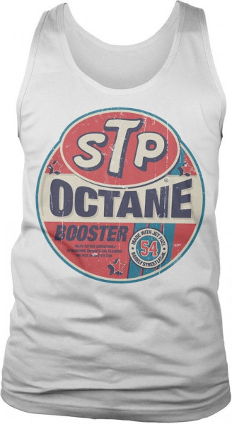 STP Octane Booster Tank Top White