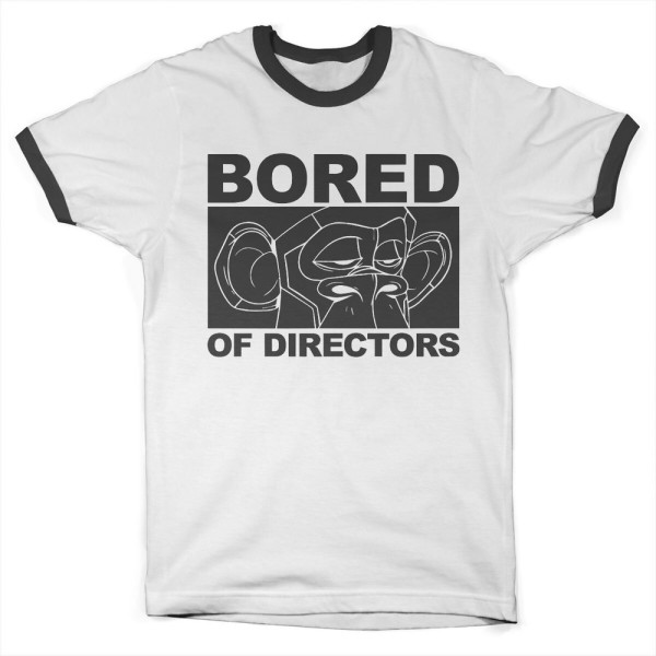 Bored of Directors Bored Eyes Ringer Tee T-Shirt White/Black