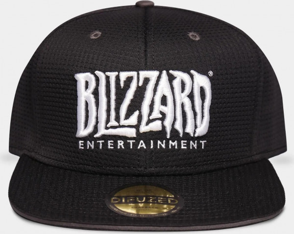 Overwatch - Blizzard Logo - Snapback Cap Black