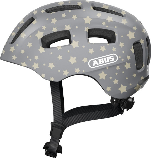 ABUS Fahrradhelm Youn-I 2.0 Kids 63810P Grey Star