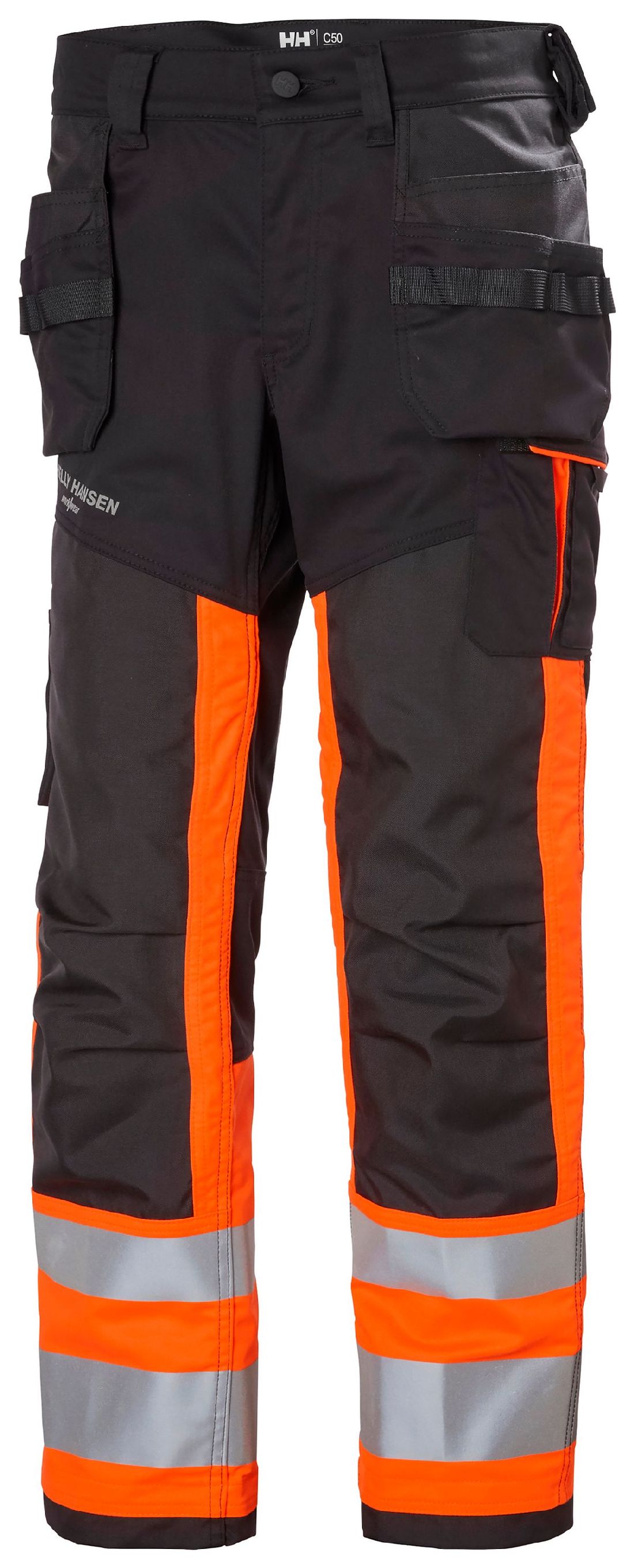 Helly Hansen Arbeitshose Alna 2.0 Construction Pant CL1 Orange/Ebony - Herren / Unisex