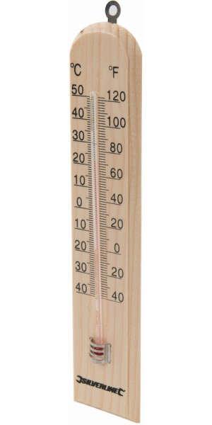 Silverline Messgeräte Holzthermometer -40 bis +50 °C