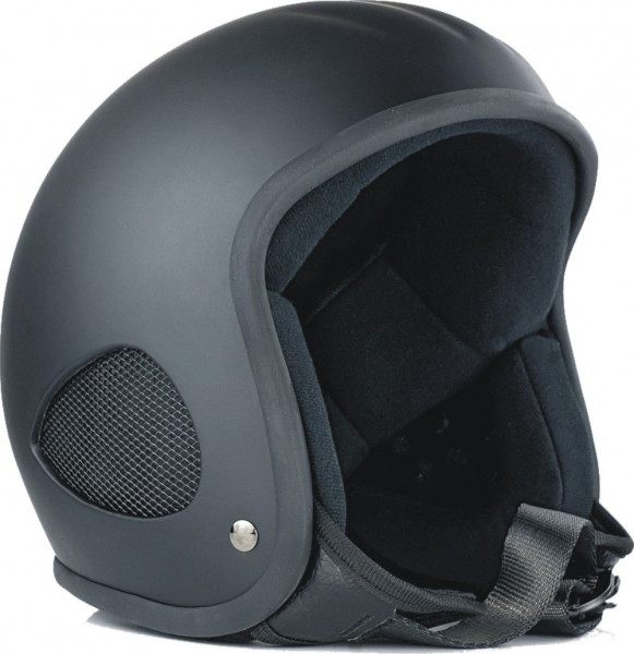 Bores Helm SRM Slight 3 Finale Jethelm mit Textil Innenfutter Matt Schwarz