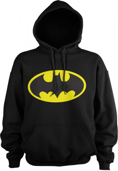 Batman Signal Logo Hoodie Black