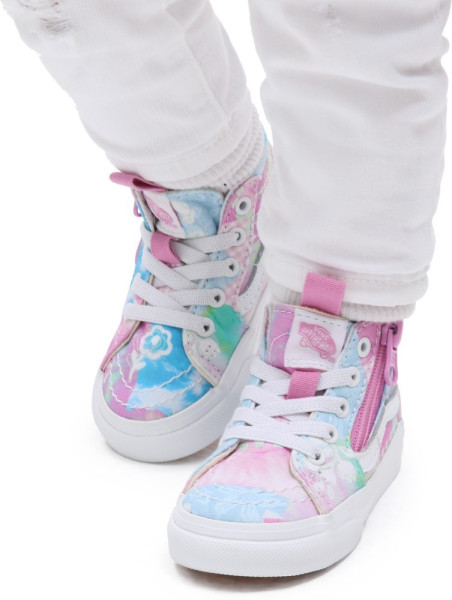 Vans Kinder Kids Lifestyle Classic FTW Sneaker Sk8-Hi Side Zip Tapered Vr3 Sunny Day Multi/True Whit