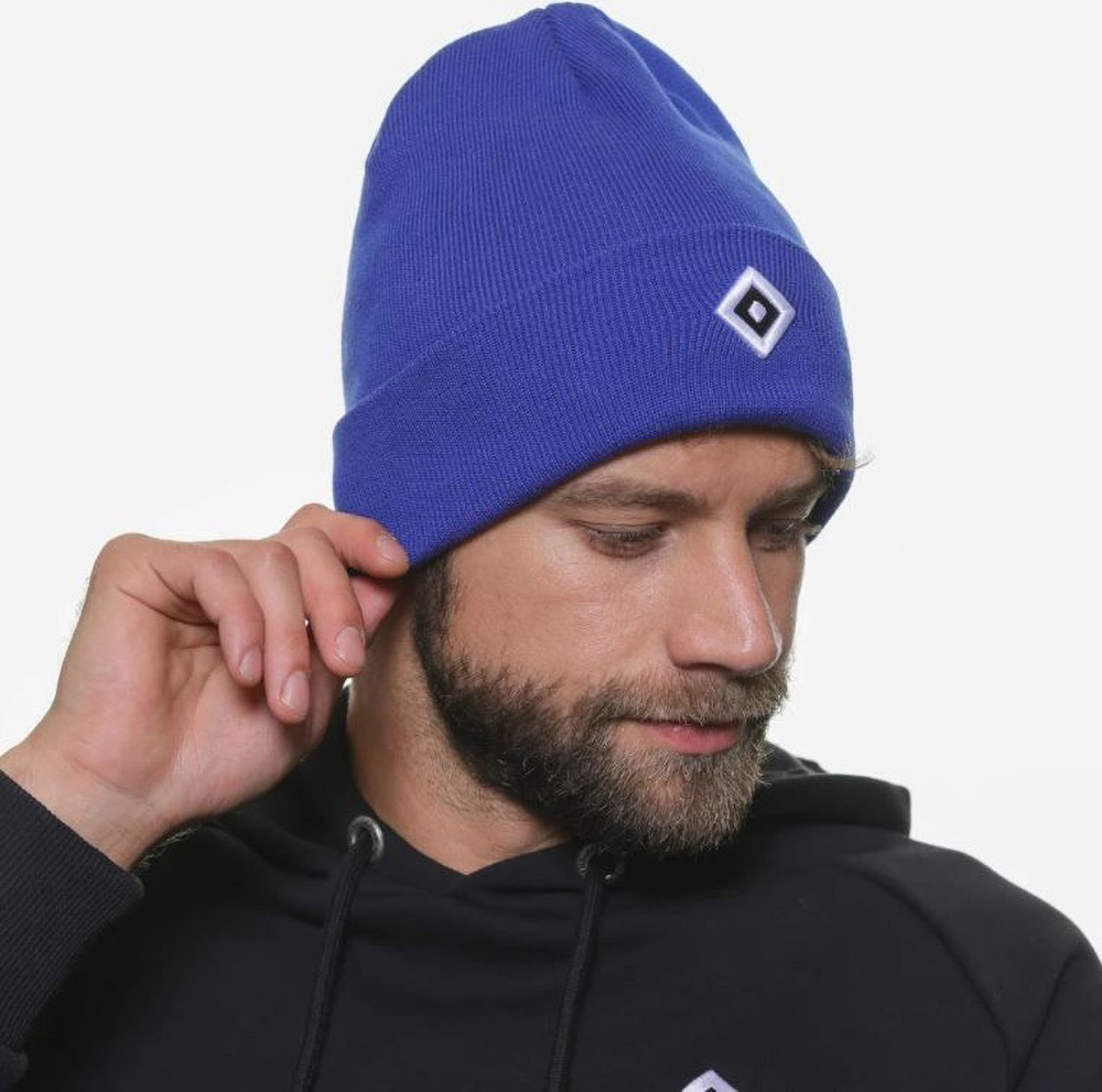 Coole HSV Strickmütze Mit Logo – Schwarz, Warm & Perfekt Für Echte Fans