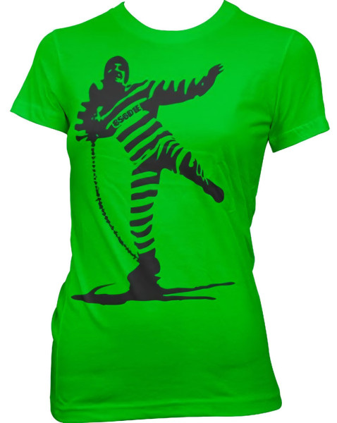 Hybris Damen Prisoner Shot Out Girly T-Shirt SH-5-15374-LFH2-4
