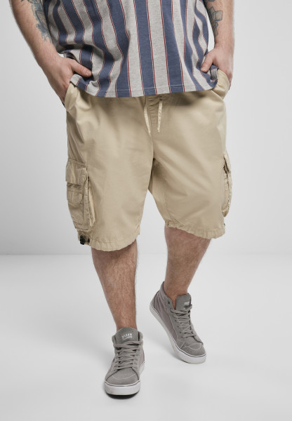 Urban Classics Shorts Double Pocket Cargo Shorts Concrete