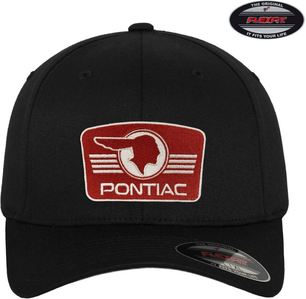 Pontiac Retro Logo Patch Flexfit Cap GM-92-PONT9901-CB68