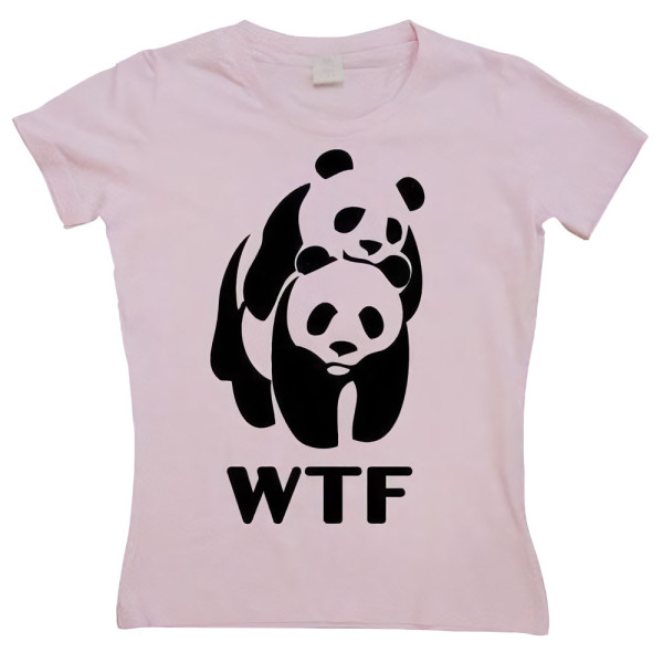 Tokigt Damen Wtf Girly T-Shirt SH-5-15087-H16-3