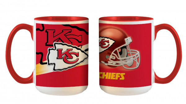 Kansas City Chiefs Becher 3D Inner Color Mug American Football