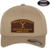 Yellowstone Flexfit Cap Khaki Yellowstone Flexfit Cap Khaki