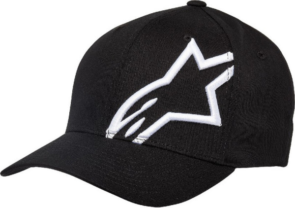 Alpinestars Herren Cap Corp Shift 2 Flexfit Black/White