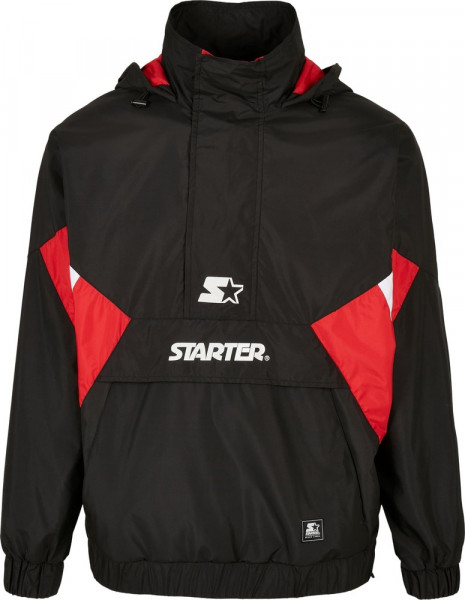 Starter Black Label Windbreaker Black/Cityred/White