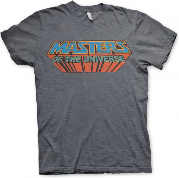 Masters Of The Universe Washed Logo T-Shirt Dark-Heather