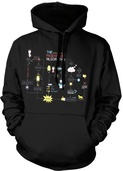 Minions The Friendship Minions Algorithm Big Tall Hoodie WB-3-TBBT038-H59-3