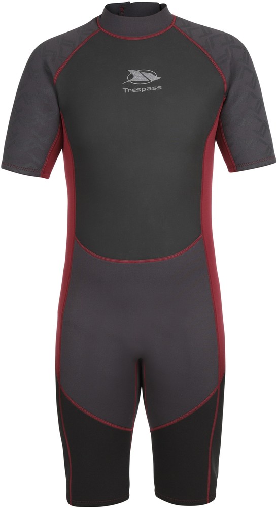 Trespass Neoprenanzug Argon - Male 3Mm Short Wetsuit Schwarz - Herren / Unisex