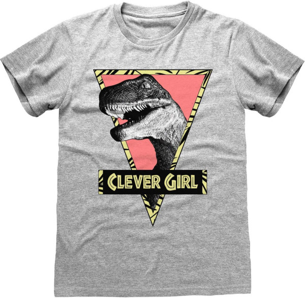 Jurassic Park - Clever Girl T-Shirt Sports Grey