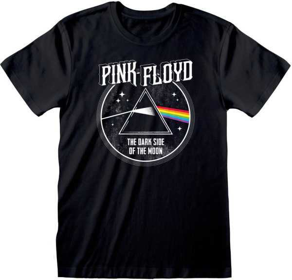 Pink Floyd - DSOTM Retro T-Shirt Black