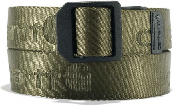 Carhartt Gürtel Nylon Webbing Ladder Lock Belt Army Green