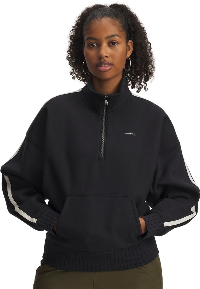 Under Armour Damen Sweatshirt Icon Hwt Fleece Half-Zip 6004850 - Damen