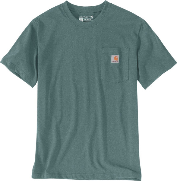 Carhartt K87 Pocket S/S T-Shirt Sea Pine Heather