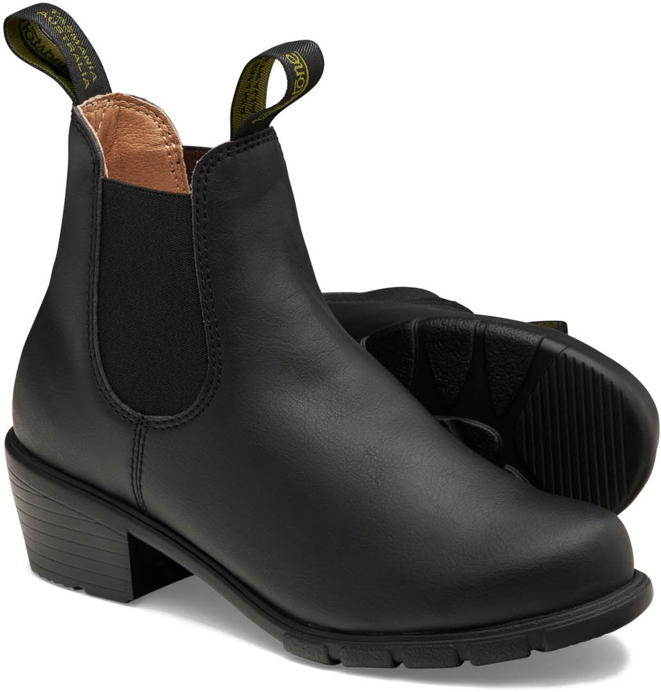 Blundstone Damen Stiefel Boots #2231 Schwarz Microfibre (Women's Heeled Vegan) - Damen