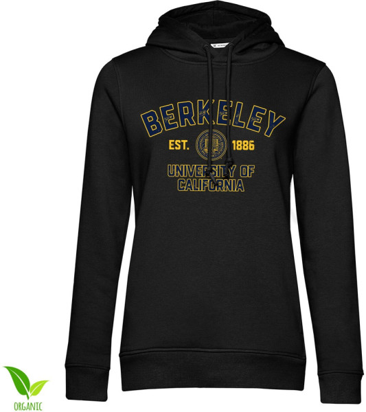 Berkeley University of California Est 1886 Girls Hoodie Damen Black