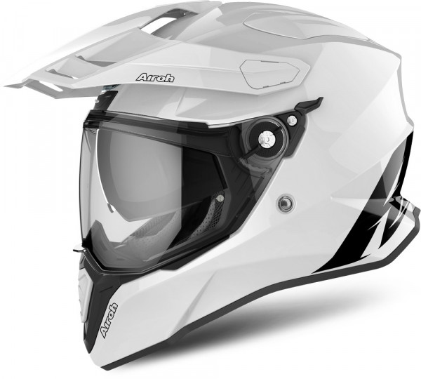 Airoh Klapphelm Commander White Gloss