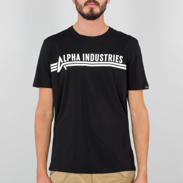 Alpha Industries Alpha Industries T T-Shirt / Unisex Black/White