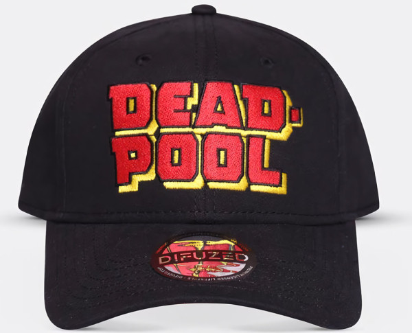 Deadpool - Big Letters Adjustable Cap Black