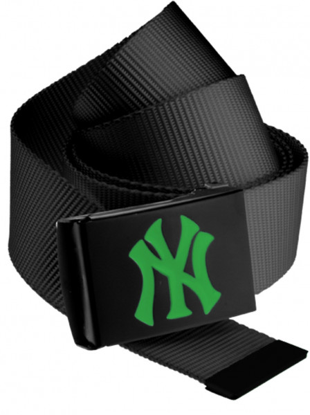 MSTRDS Gürtel MLB Premium Black Woven Belt Single Kelly