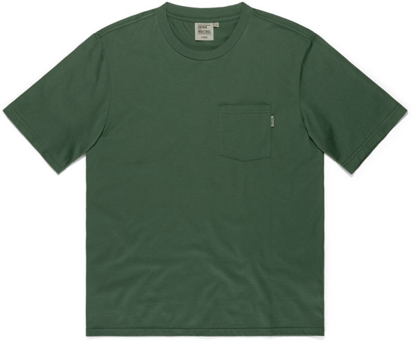 Vintage Industries T-Shirt Gray Pocket T-Shirt Drab
