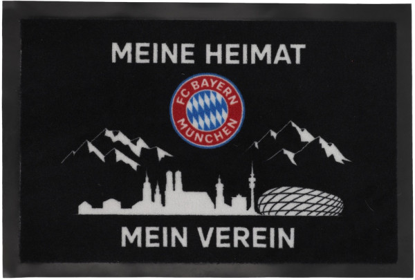 FC Bayern München Türmatte Fußmatte Meine Heimat mein Verein 35129