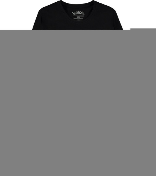 Pokémon - Gengar Lick - T-shirt Black