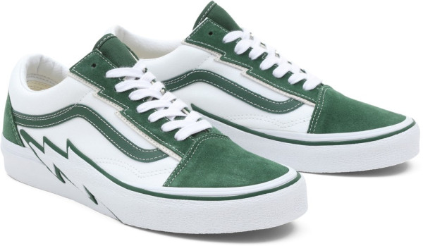 Vans Unisex Lifestyle Classic FTW Sneaker Old Skool Bolt 2-Tone Green/True White
