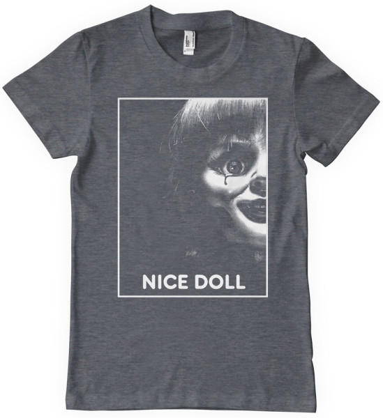 Annabelle Nice Doll T-Shirt Dark/Heather