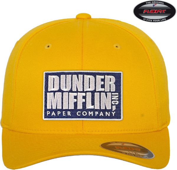 The Office Dunder Mifflin Inc Flexfit Cap Yellow