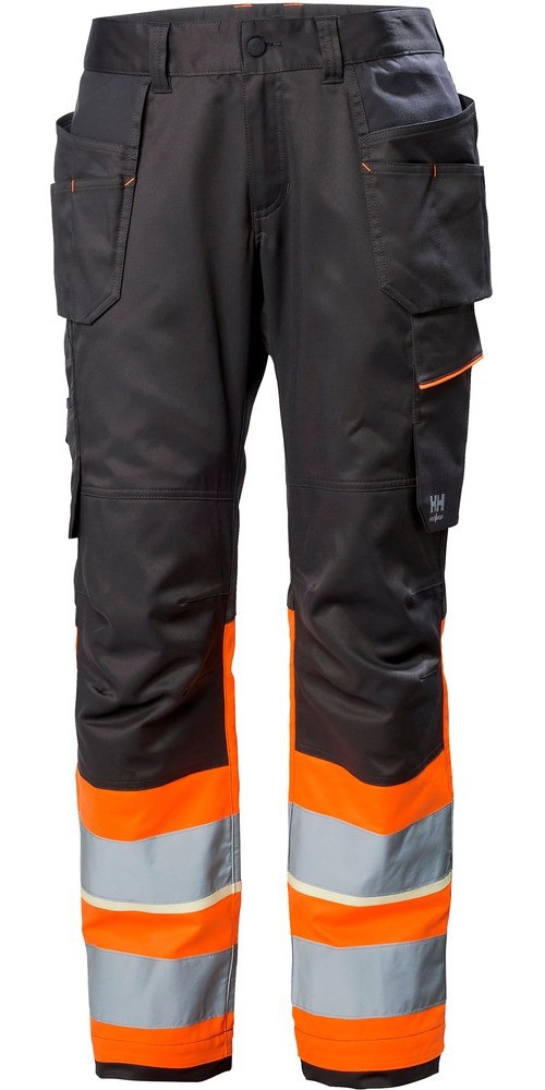 Helly Hansen Arbeitshose Uc-Me Cons Pant Cl1 Orange/Ebony-C156 - Herren / Unisex