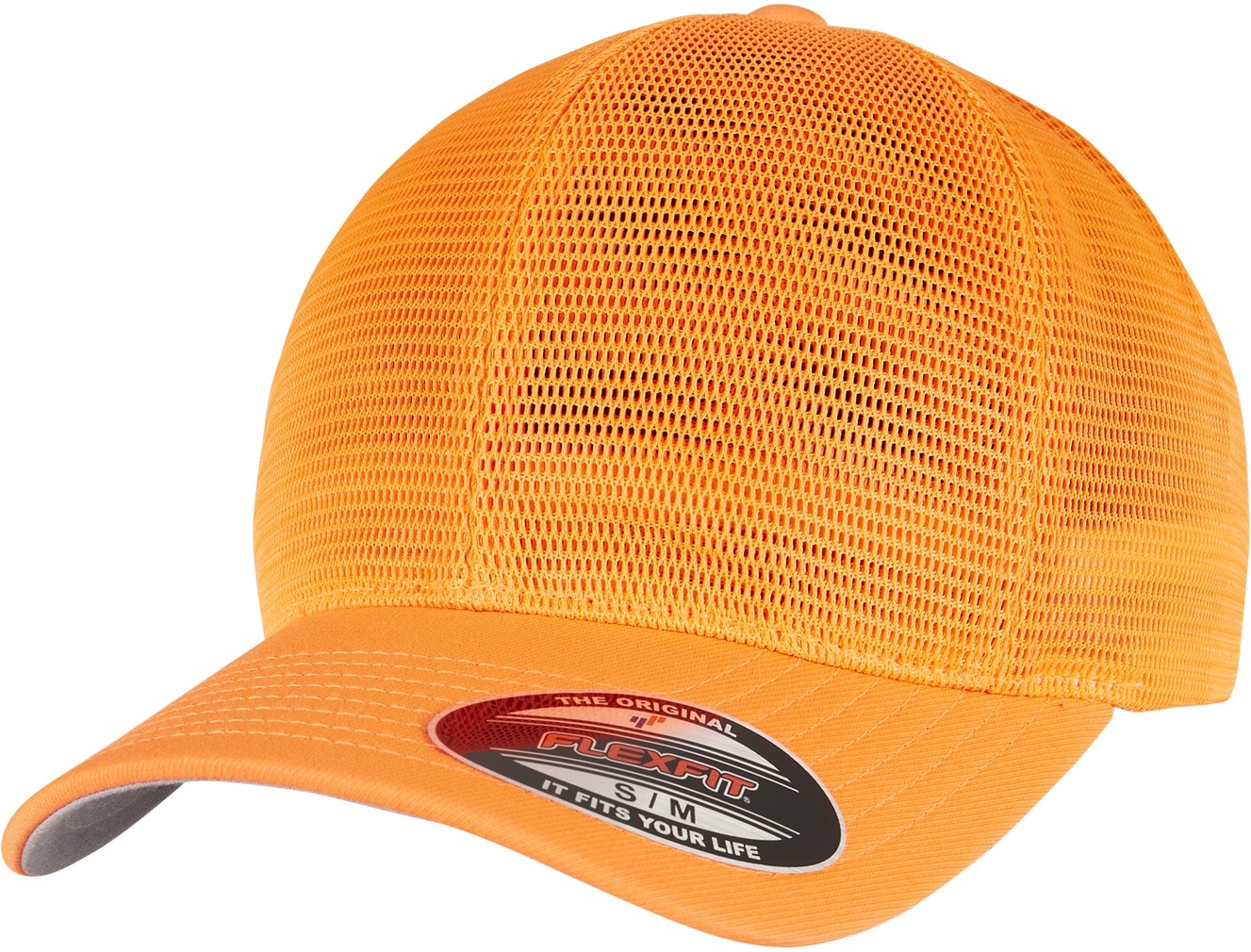 Flexfit Cap 360 OMNIMESH CAP Neonorange - Herren / Unisex