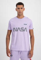Alpha Industries T-Shirt NASA Reflective T Pale Violet
