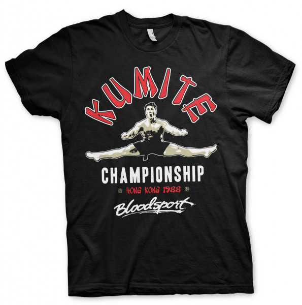 Bloodsport Kumite Championship T-Shirt Black
